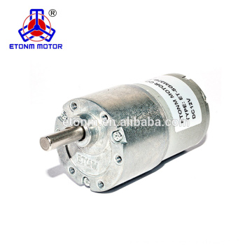 24V Small Low Rpm DC Geared Motor with Metal Gearbox Medical Equipment Geared Motor